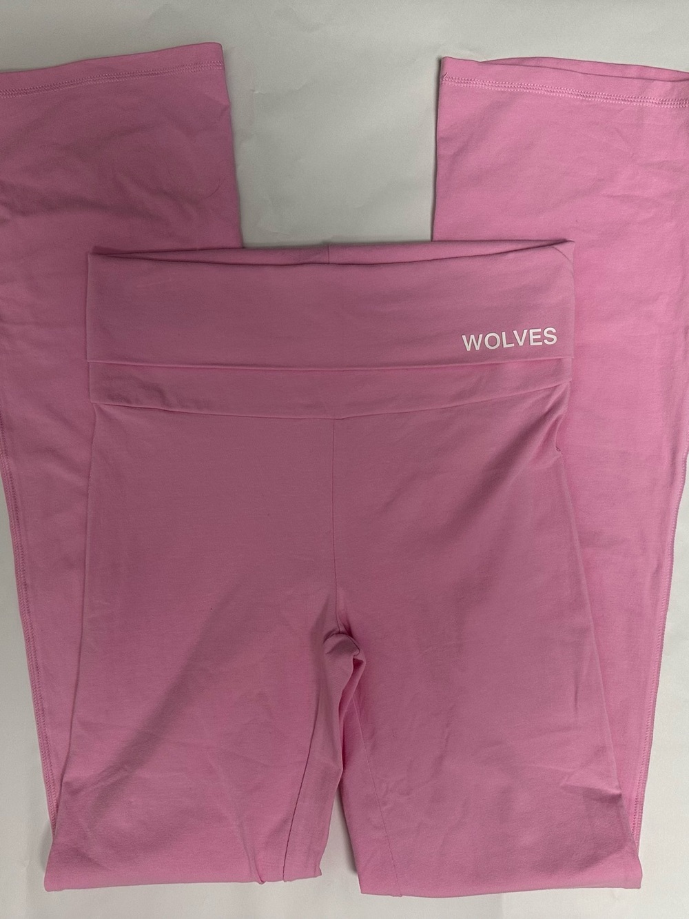 DARC Sport Athletic Flair Fold over Leggings in bubblegum pink! Size Sm